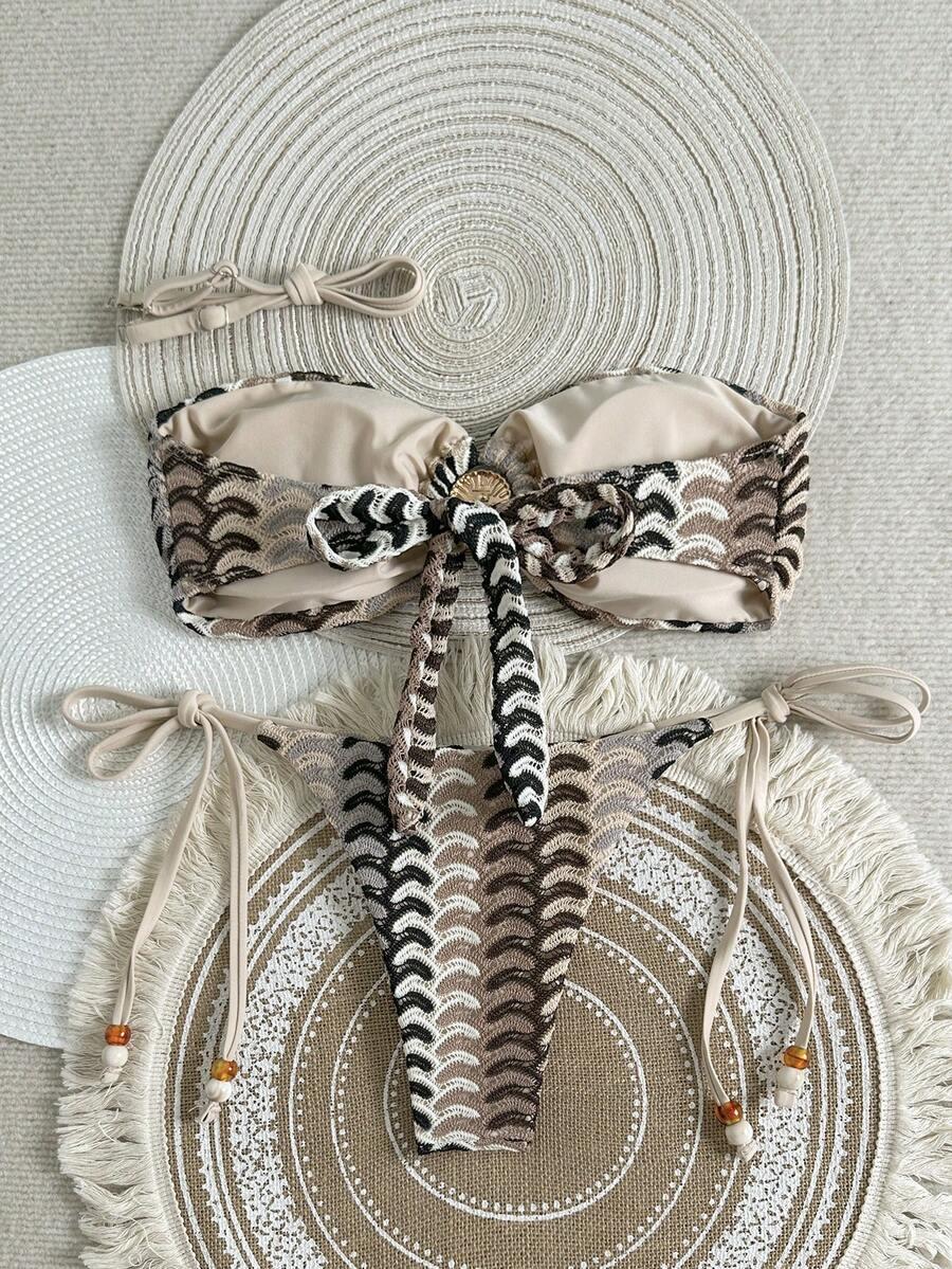 dół od bikini wiązanie