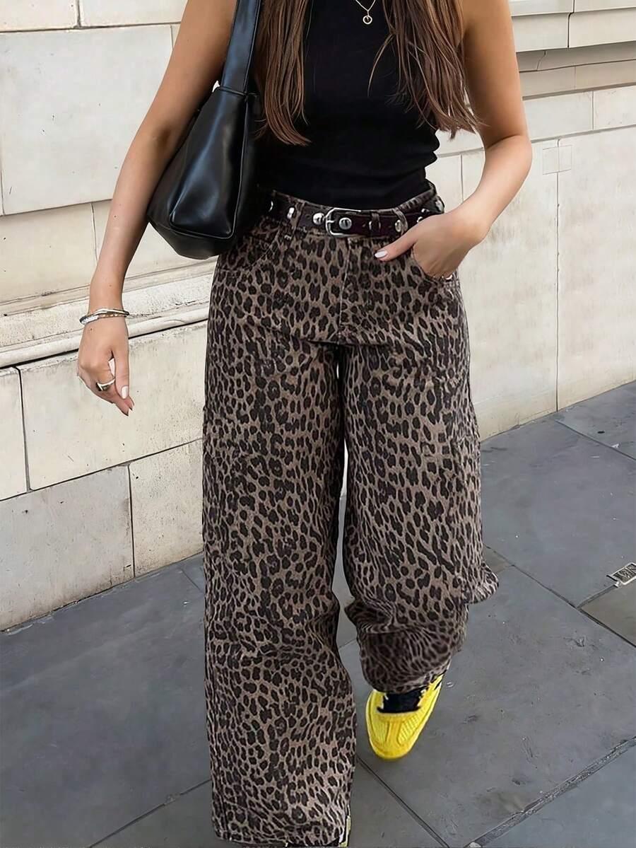 SPODNIE ANIMAL PRINT 