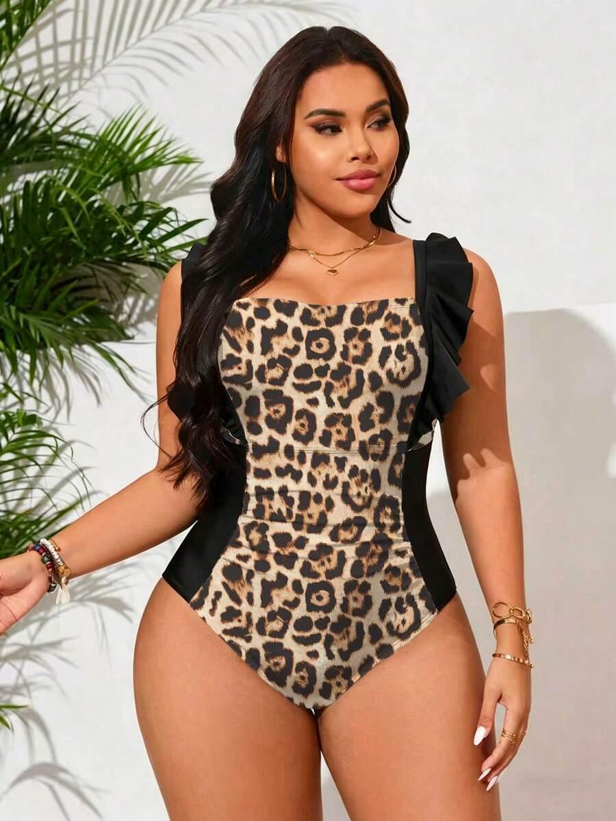 JEDNOCZĘŚCIOWY STRÓJ KĄPIELOWY ANIMAL PRINT