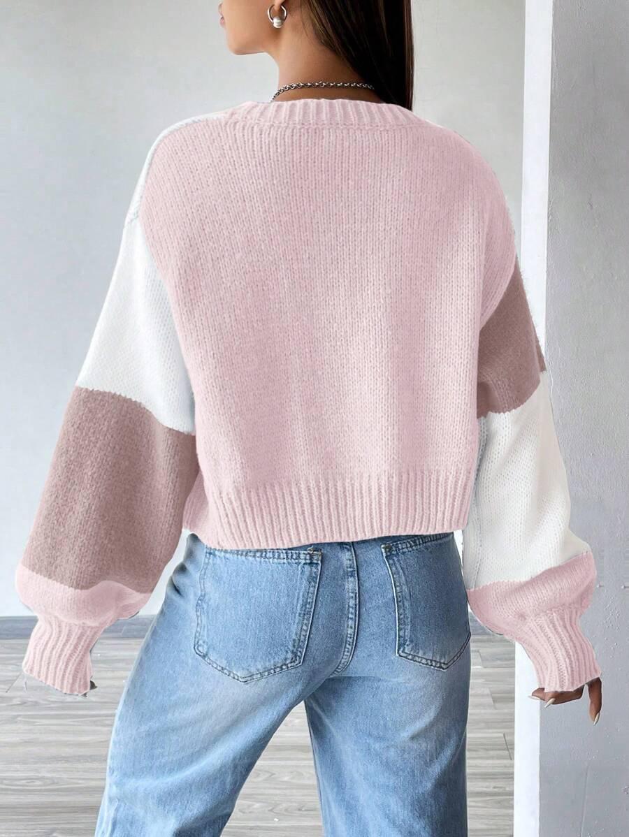 sweter z długim rękawem