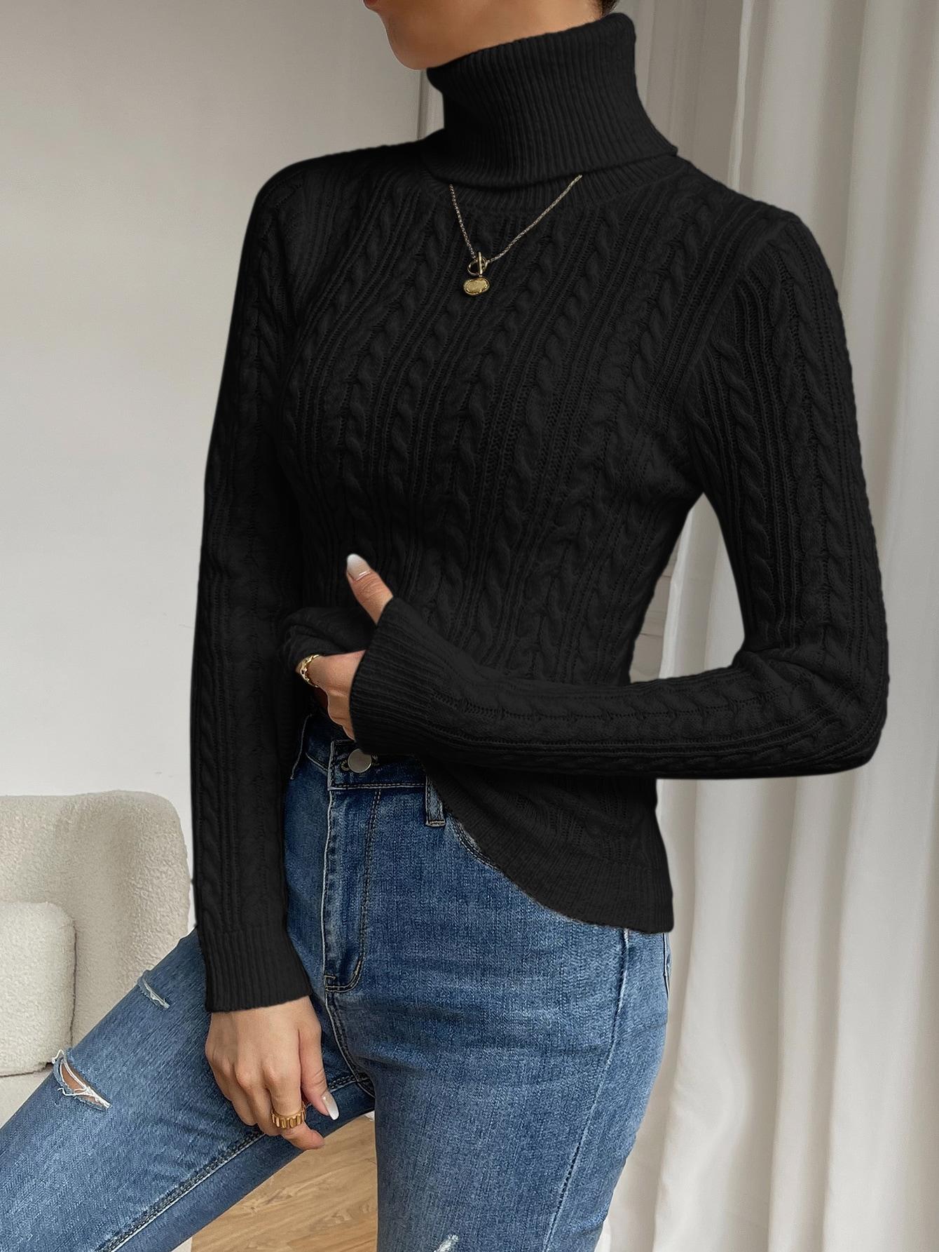 CZARNY SWETER GOLF