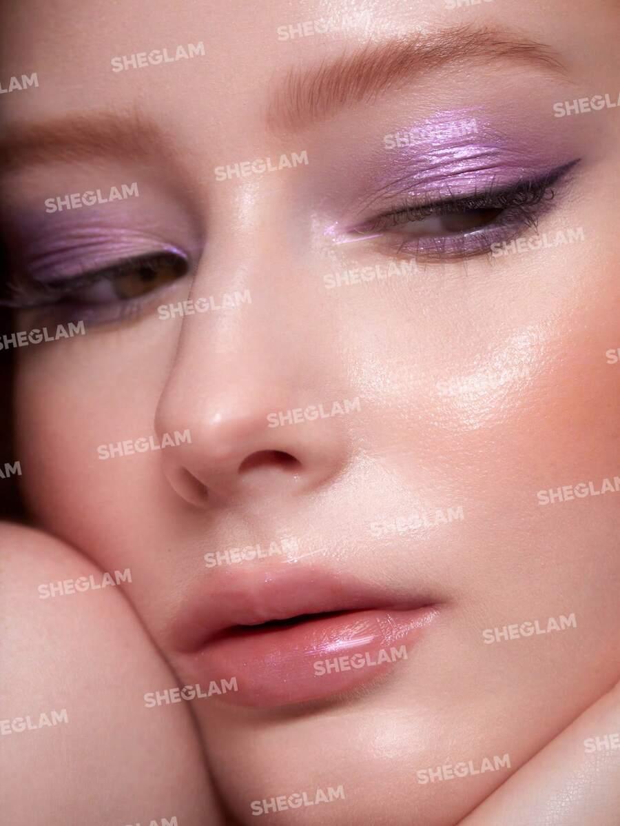 brokatowy eyeliner lavender