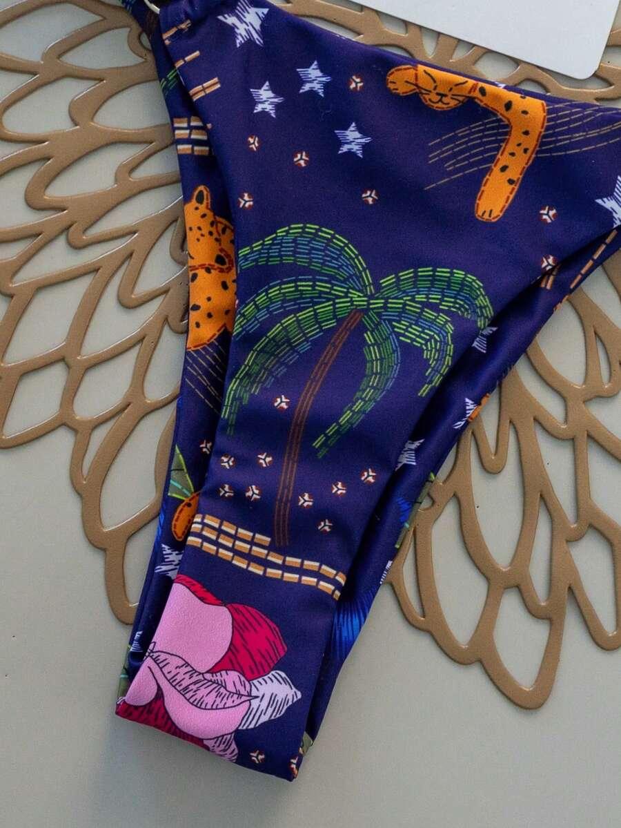 DWUCZĘŚCIOWY STRÓJ KĄPIELOWY PRINT