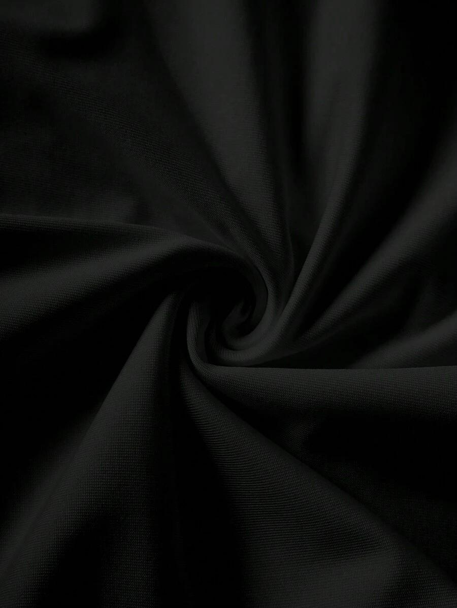 CZARNY TOP PRINT
