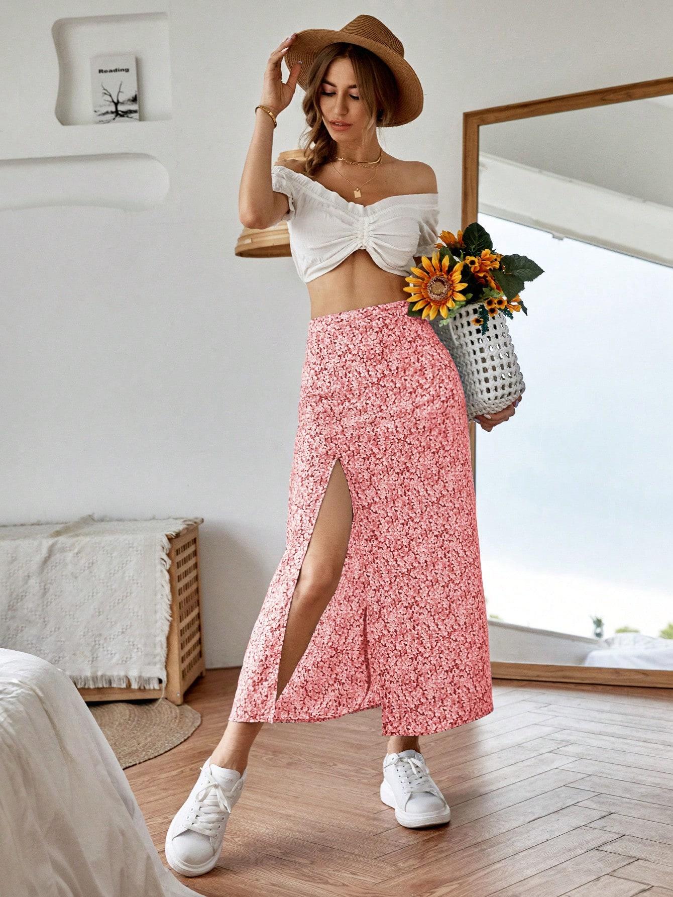  SPÓDNICA REGULAR MAXI