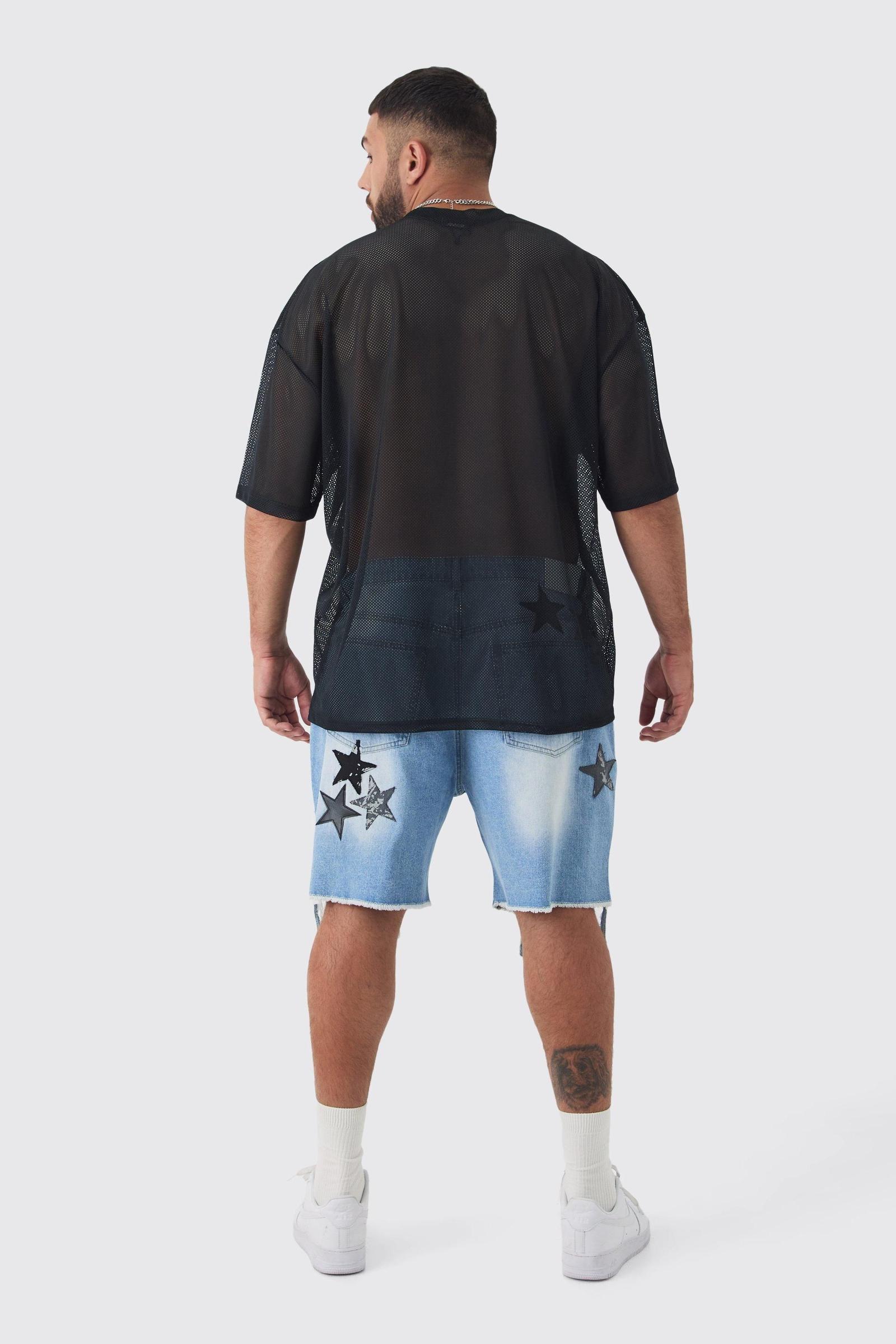 CZARNY T-SHIRT PRINT