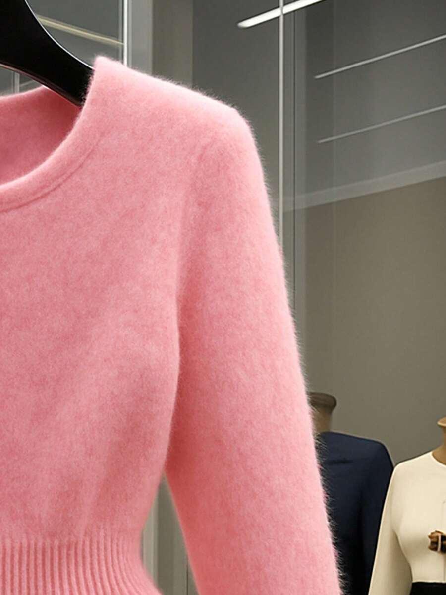 RÓŻOWY SWETER KARDIGAN