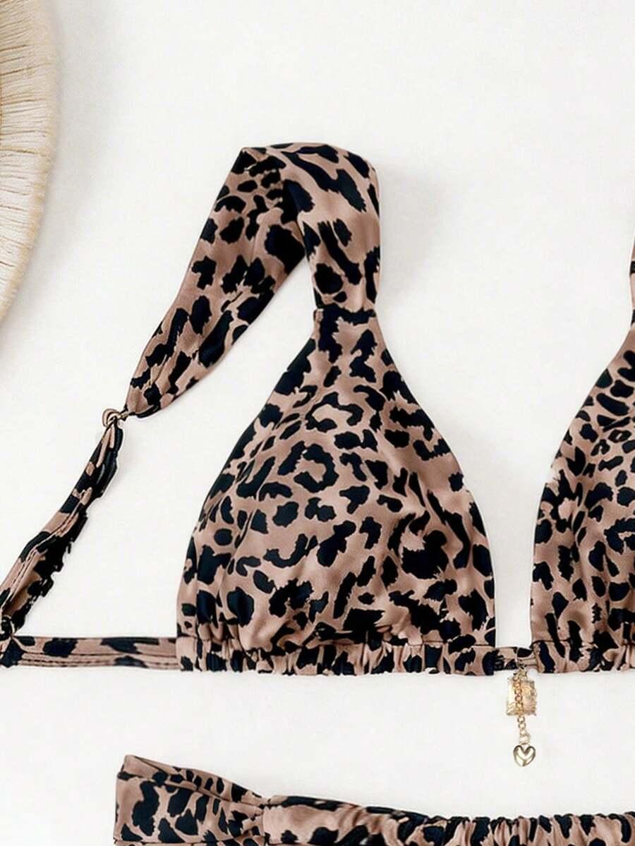 DWUCZĘŚCIOWY STRÓJ KĄPIELOWY ANIMAL PRINT