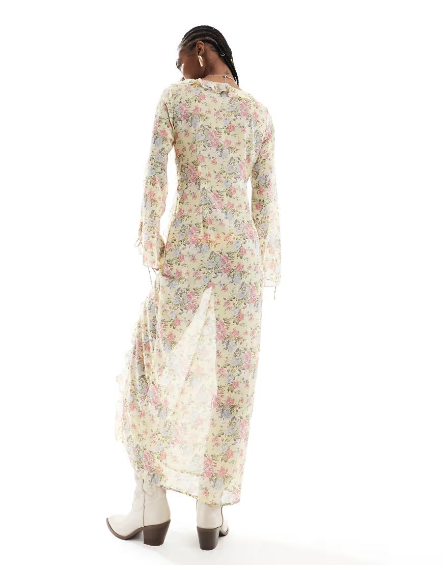  MAXI SUKIENKA PRINT 