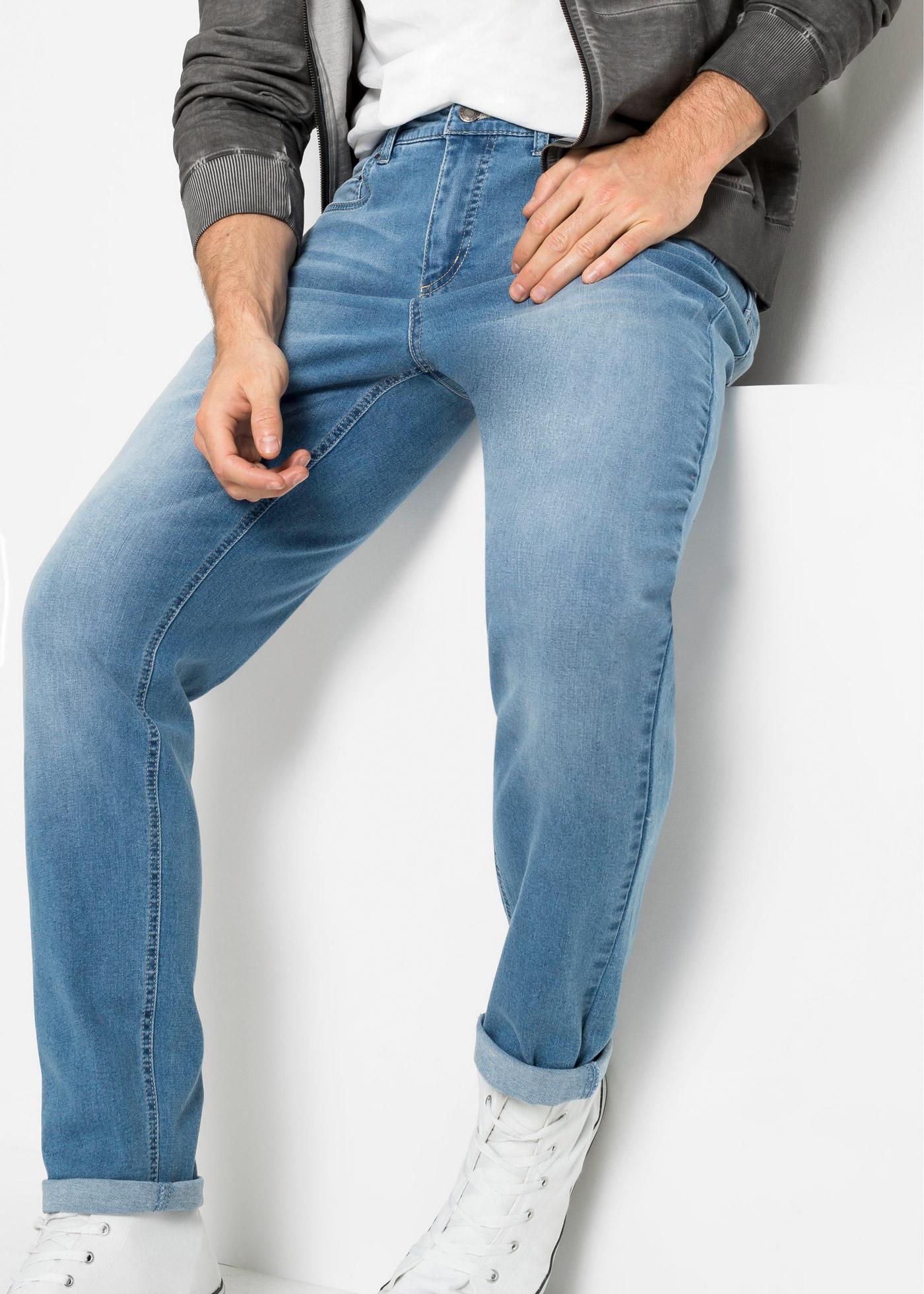 NIEBIESKIE SPODNIE JEANS