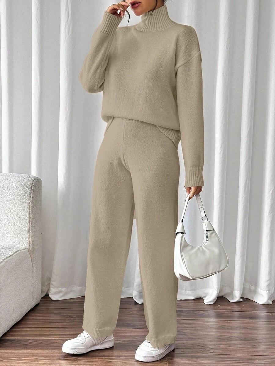 sweter spodnie komplet