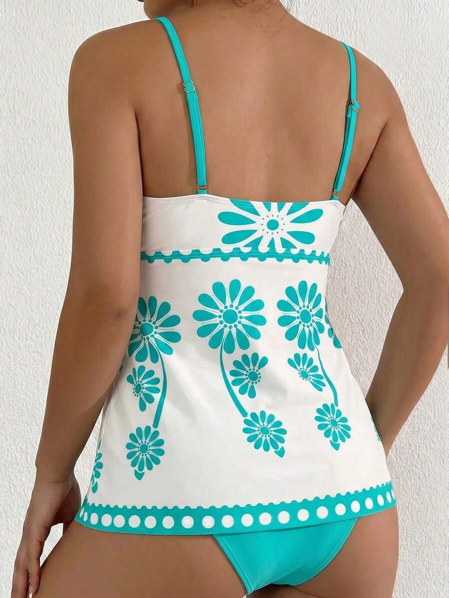 dwuczęściowy strój kąpielowy tankini