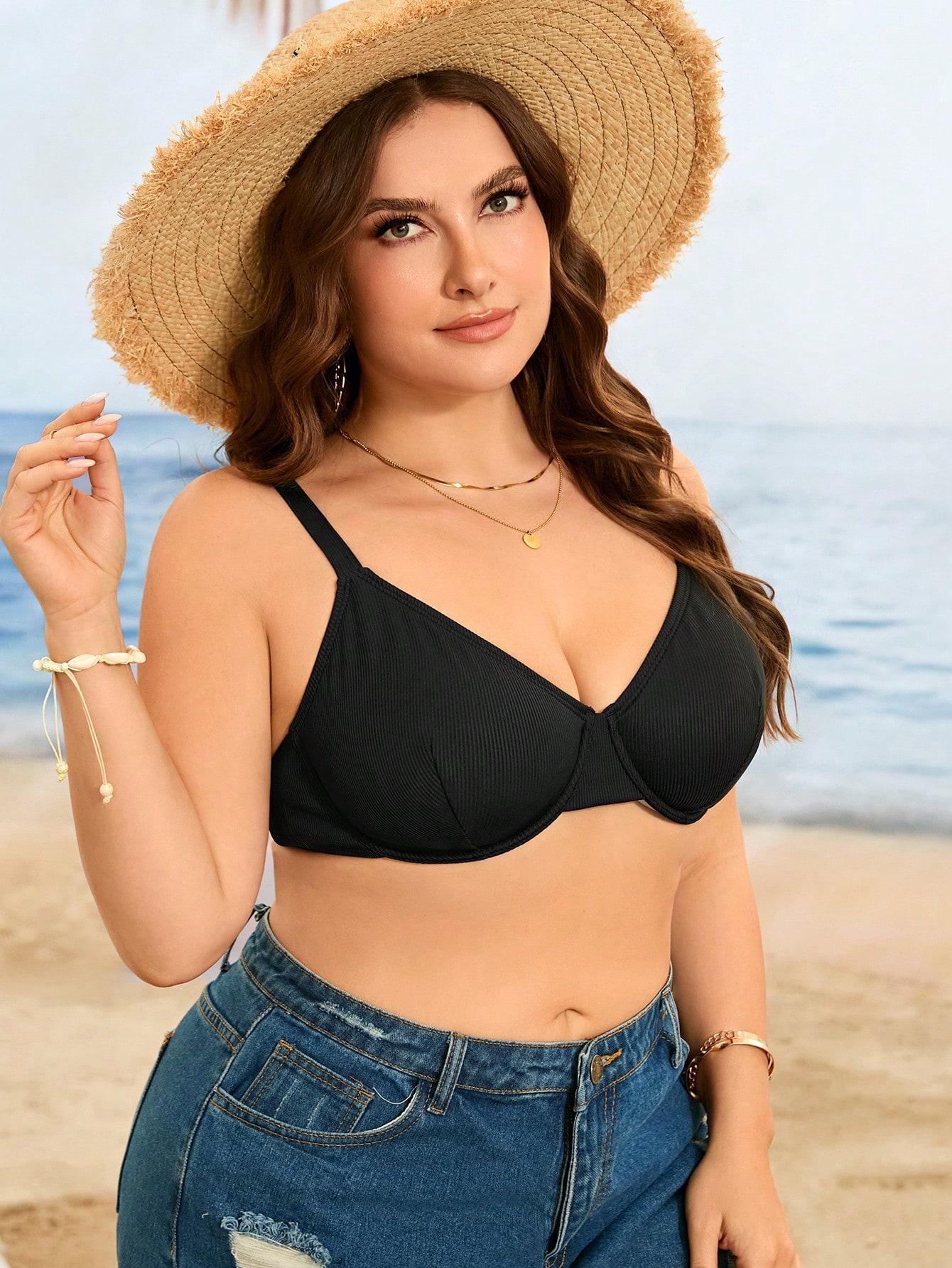 czarna góra od bikini 