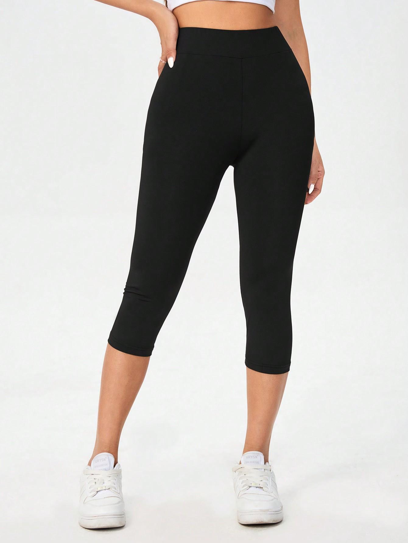 CZARNE KLASYCZNE LEGGINSY