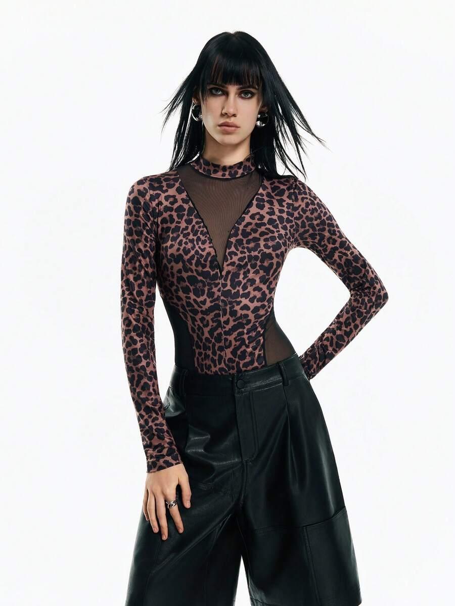 body siateczka animal print
