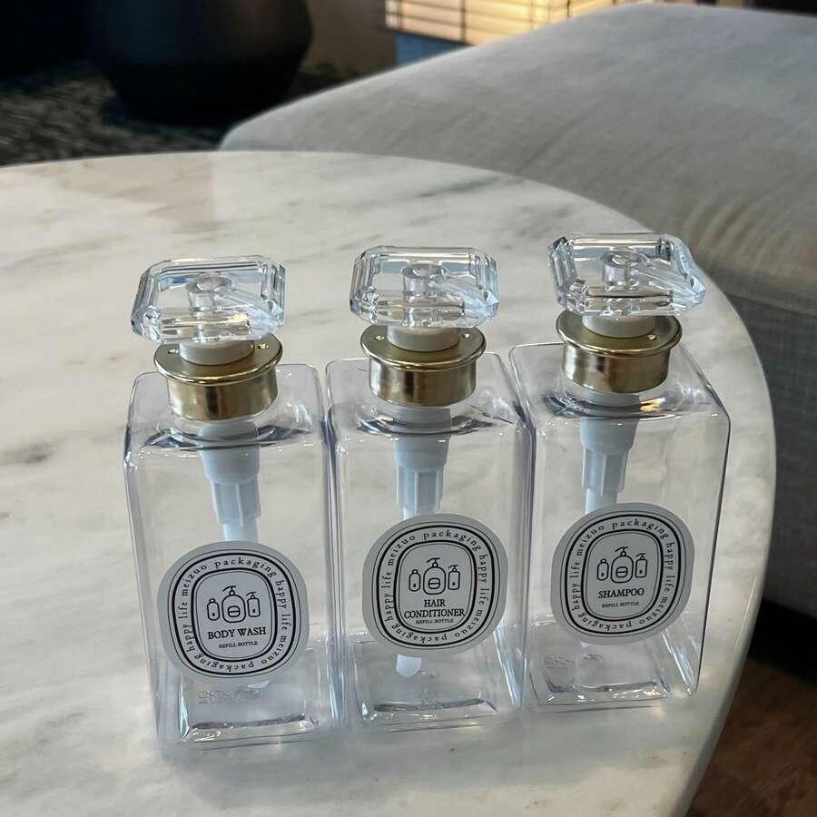 przezroczysty dozownik 2-pack