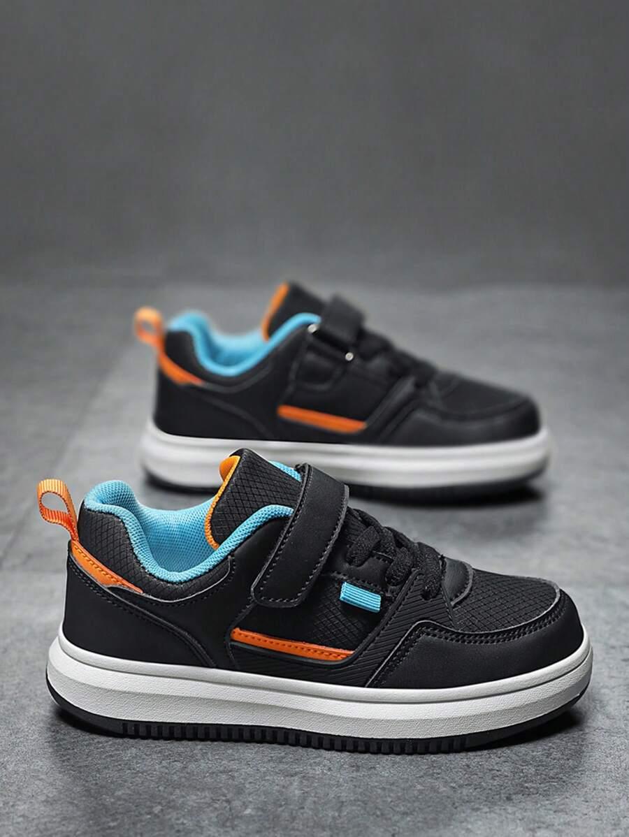 CZARNE SZNUROWANE BUTY SPORTOWE 