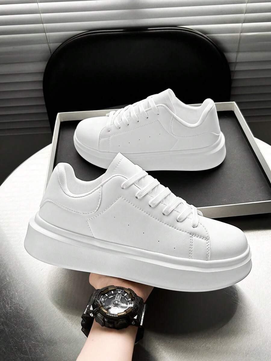 SNEAKERSY MĘSKIE BIAŁE