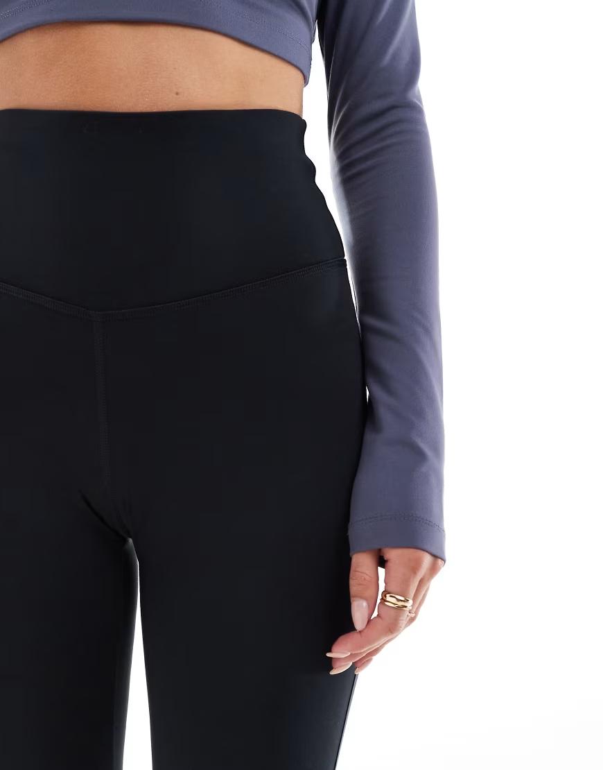 CZARNE LEGGINSY WYSOKI STAN
