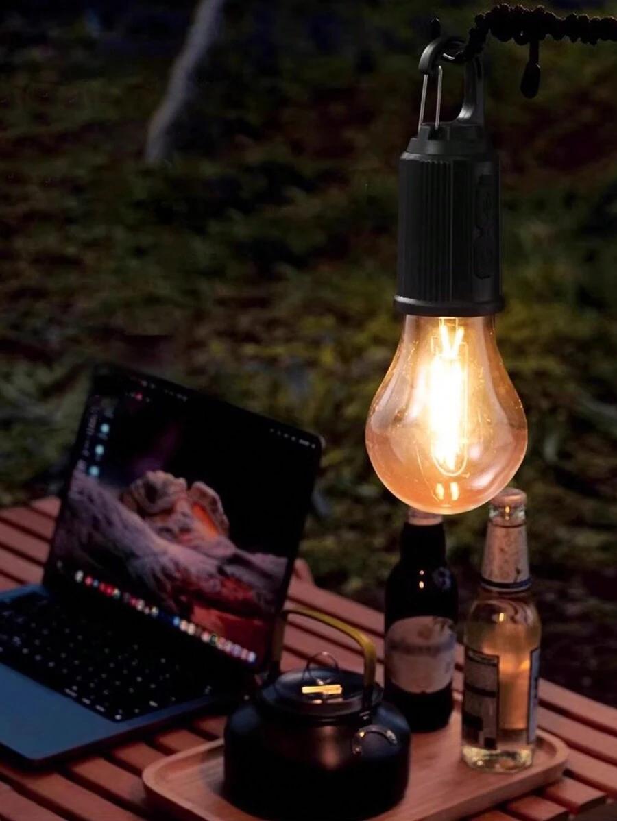 Żarówka lampa akumulatorowa turystyczna LED