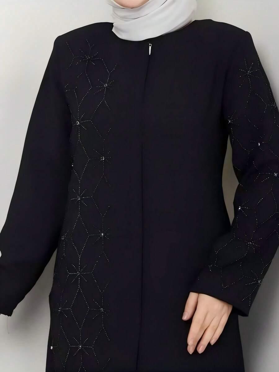 czarna sukienka maxi