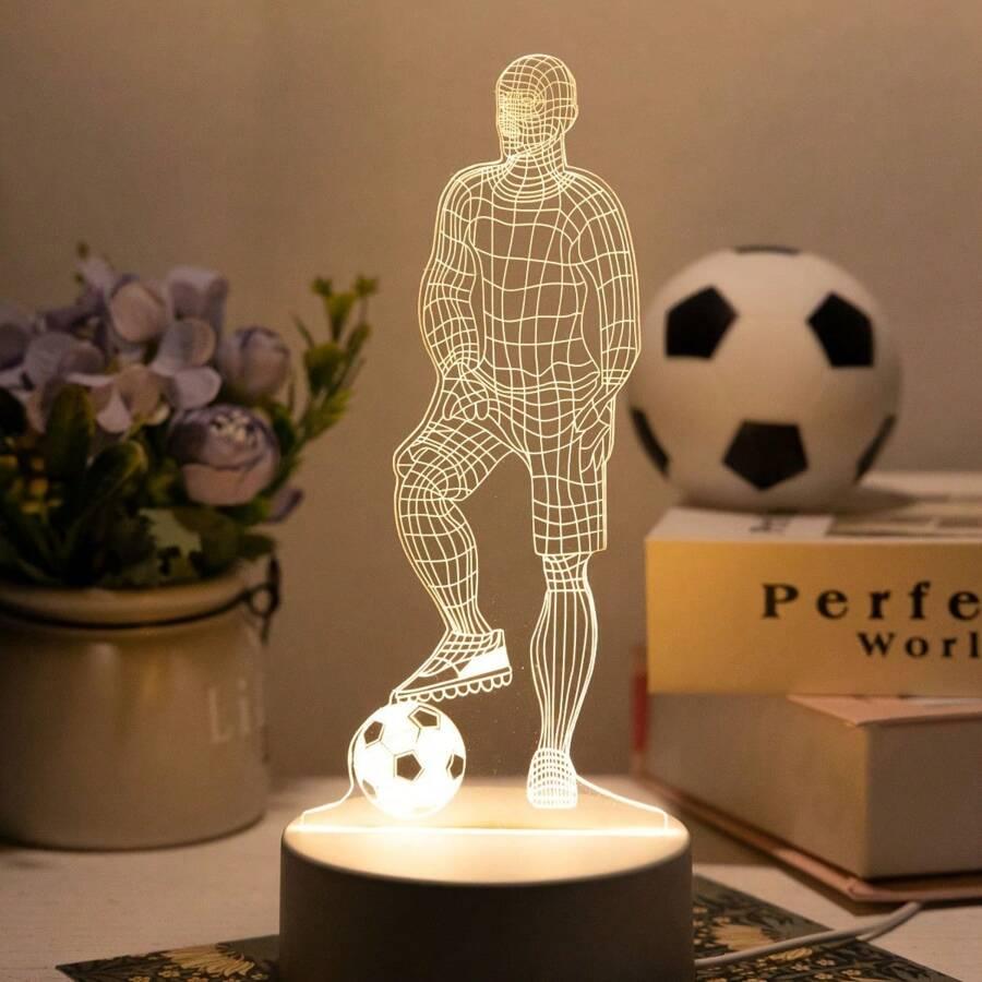 LAMPKA LED PIŁKARZ 