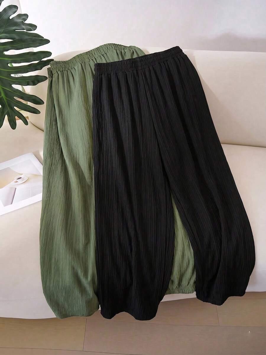 ZIELONE SPODNIE CASUAL