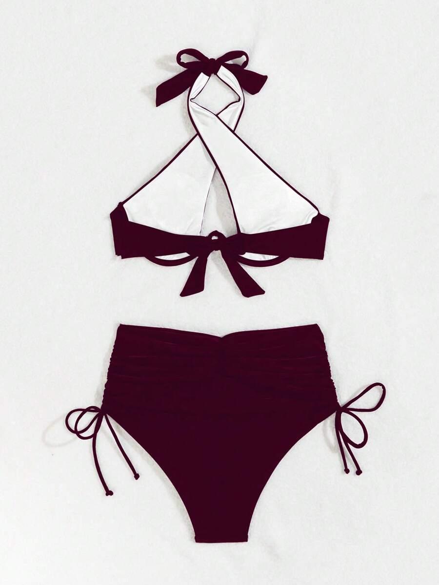 dwuczęściowy kostium kąpielowy bikini