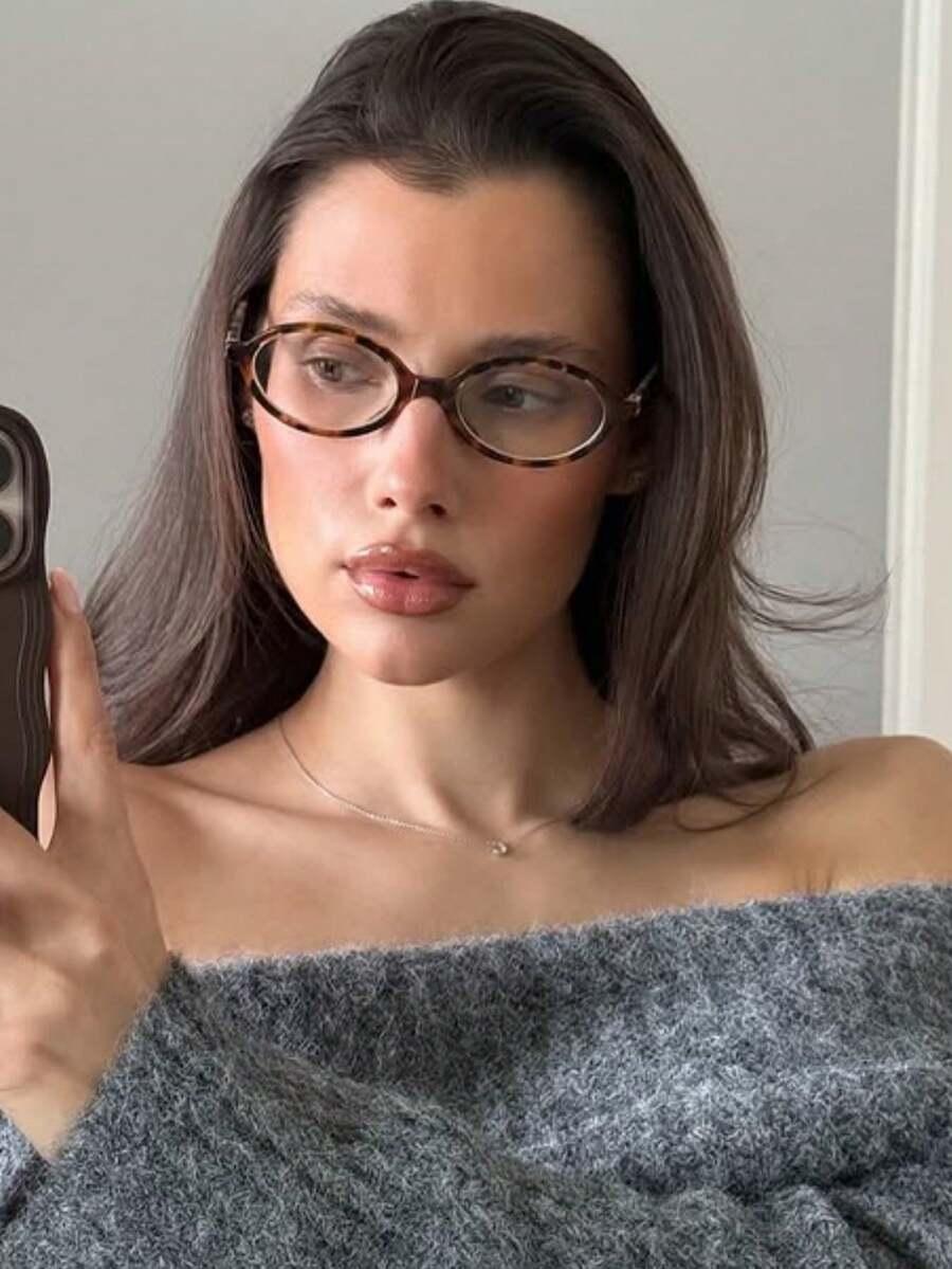 okulary zerówki animal print