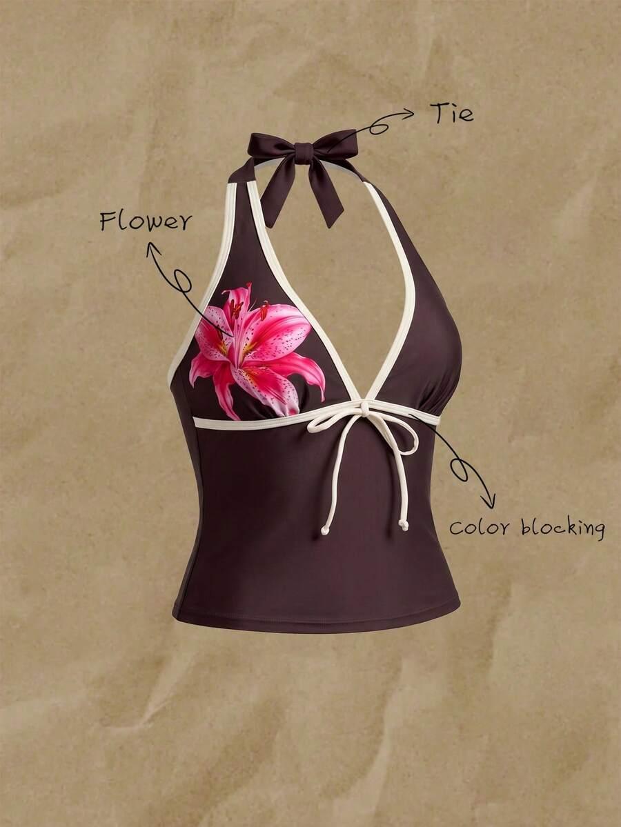 góra od bikini print