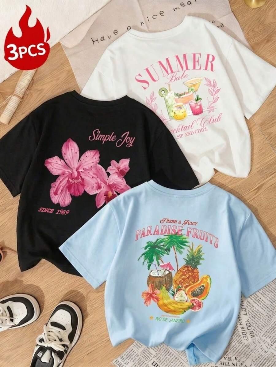 biały t-shirt nadruk