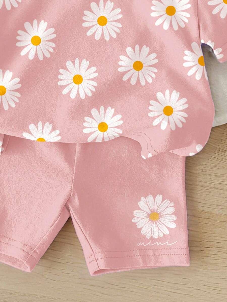 KOMPLET DZIECZĘCY KOSZULKA ZE SPODENKAMI
