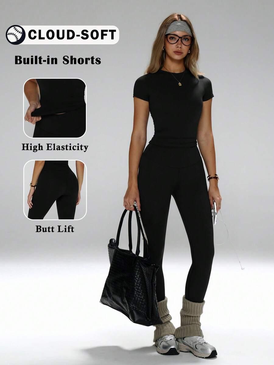 KOMPLET BLUZKA LEGGINSY