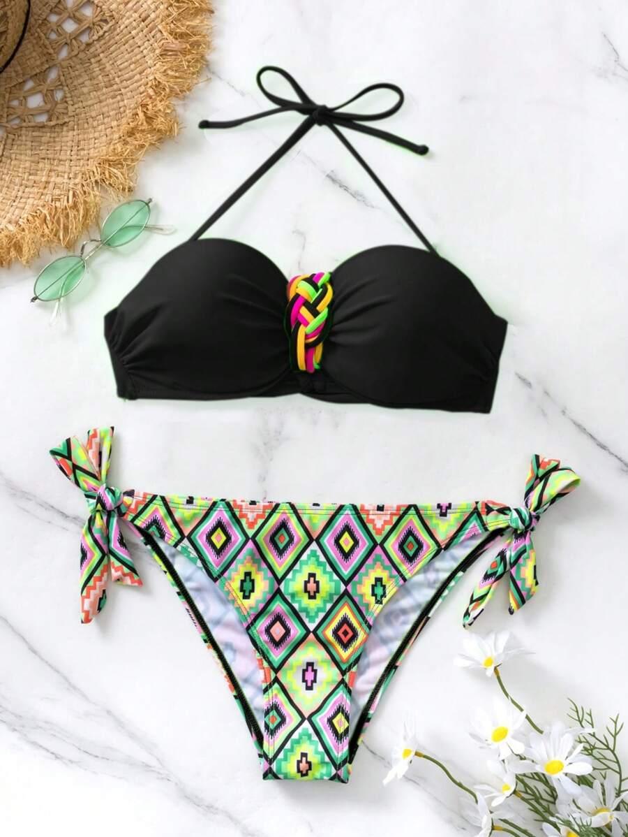 dół od bikini wzór