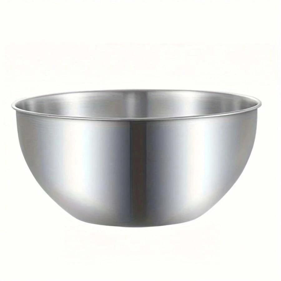 SREBRNA METALOWA MISKA