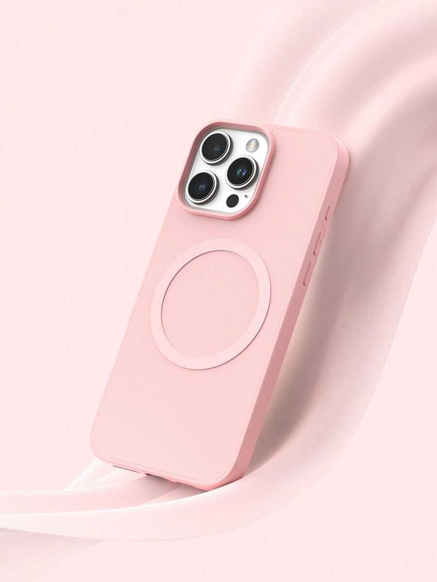 RÓŻOWE ETUI NA TELEFON iPhone 16 plus