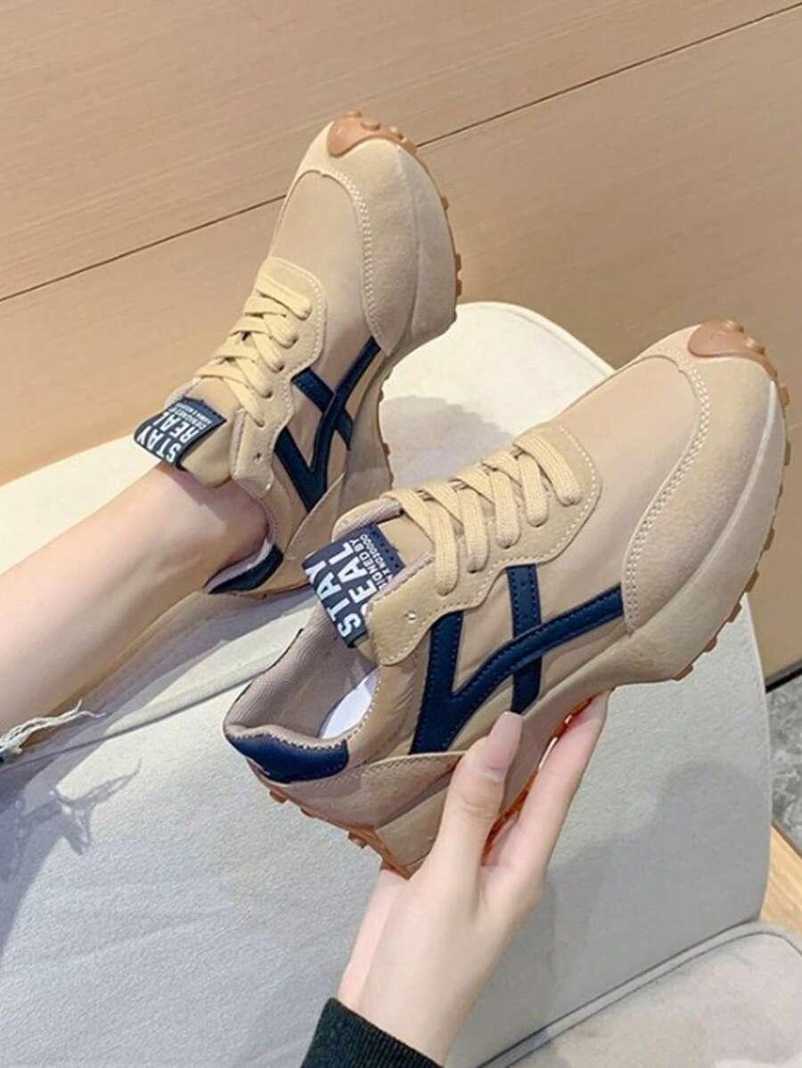 buty sportowe kontrast wstawki