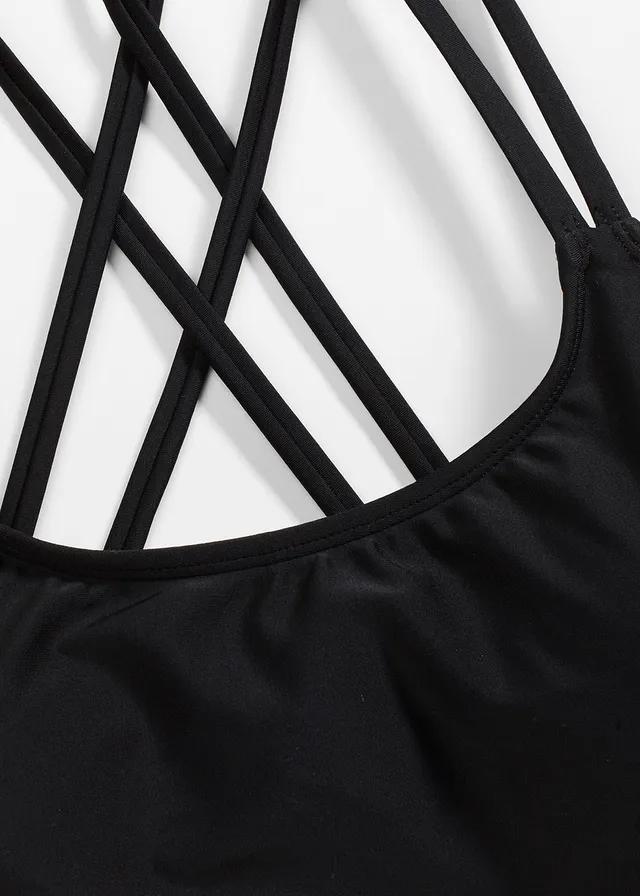BIUSTONOSZ BIKINI CZARNY 48