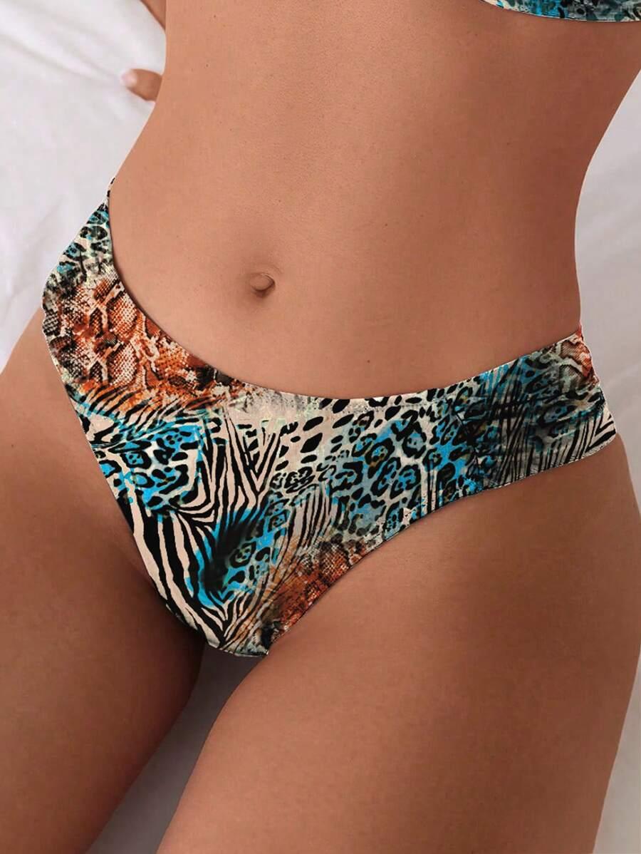 MAJTKI BIKINI WZORY ZWIERZĘCE