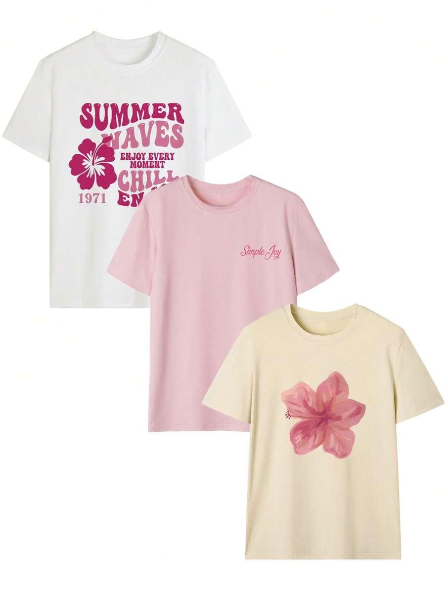 T-SHIRT OKRĄGŁY DEKOLT 2-PACK