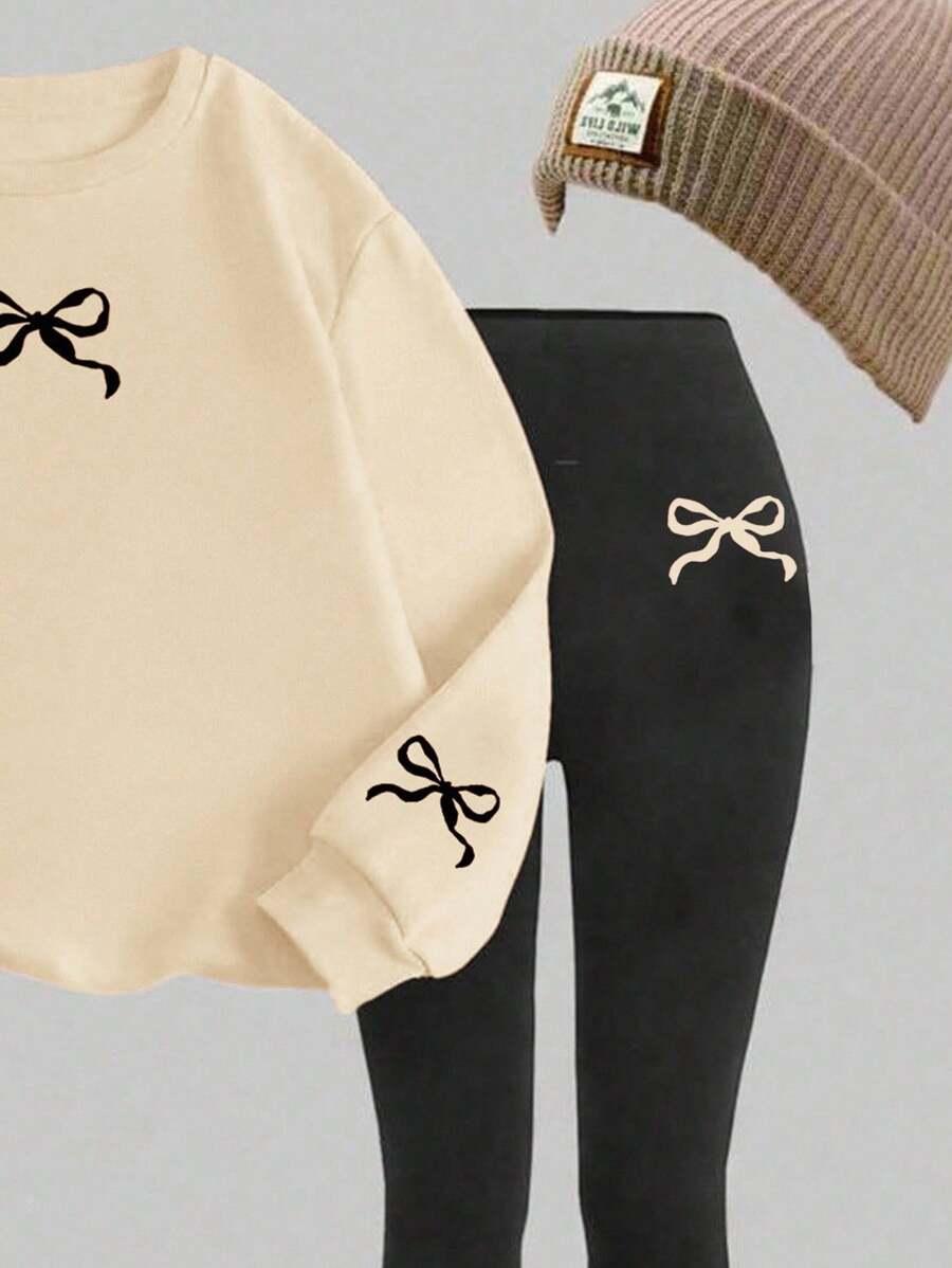 komplet bluza legginsy