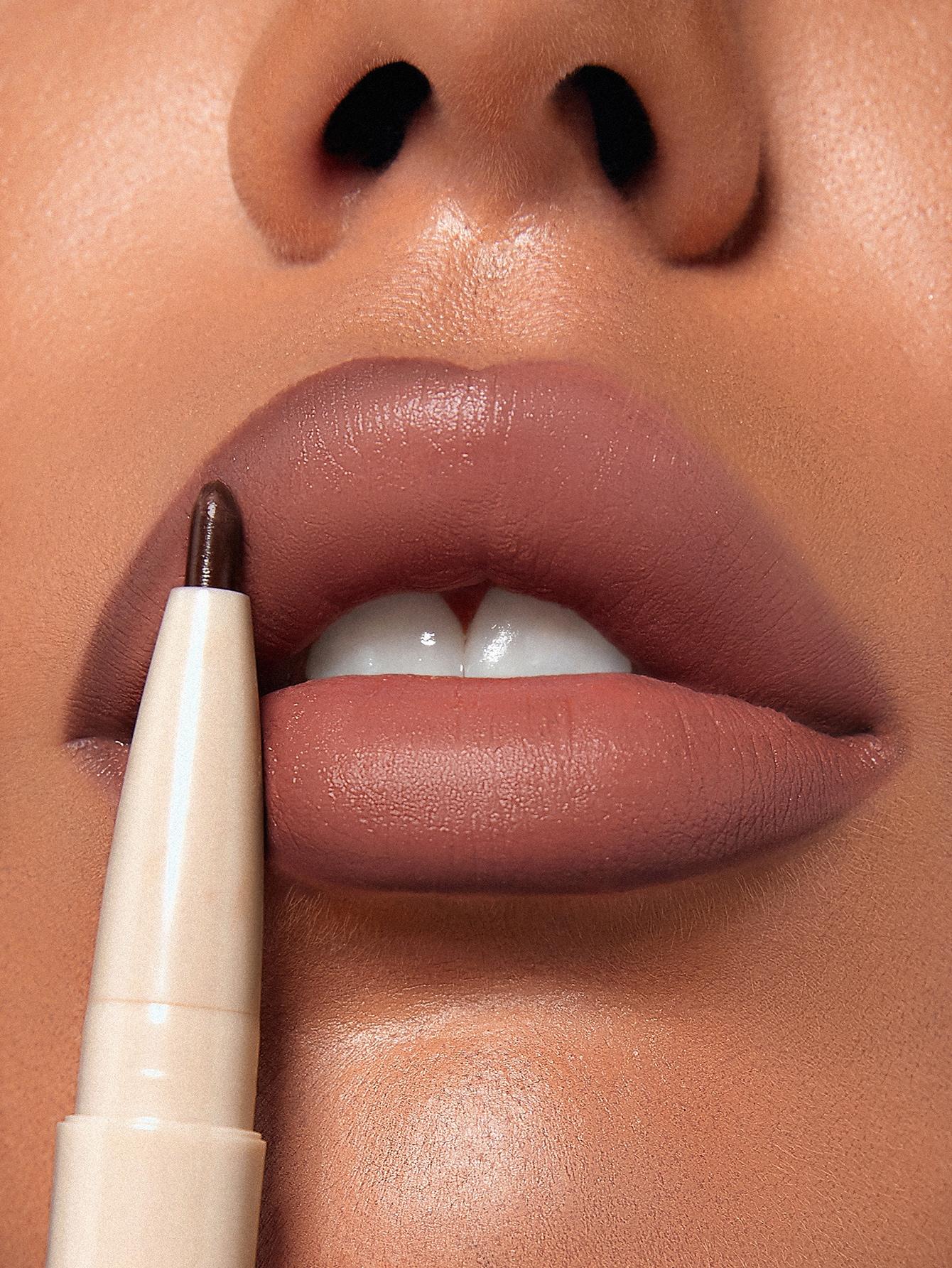 kredka do ust pomadka 2w1 deep caramel