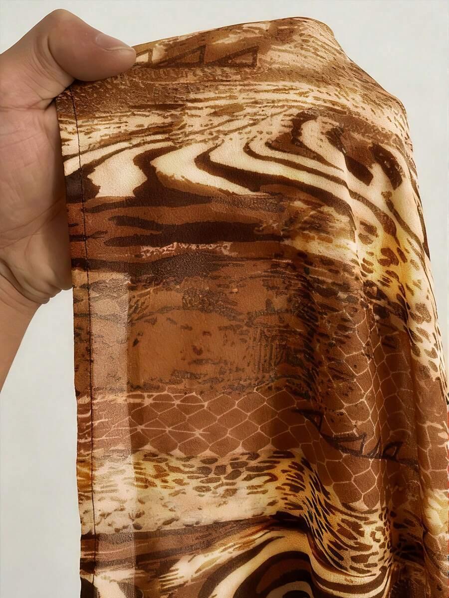 narzutka animal print