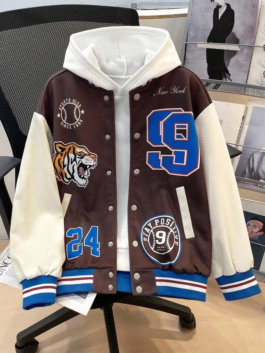 BLUZA CHŁOPIĘCA Z NADRUKIEM 8Y