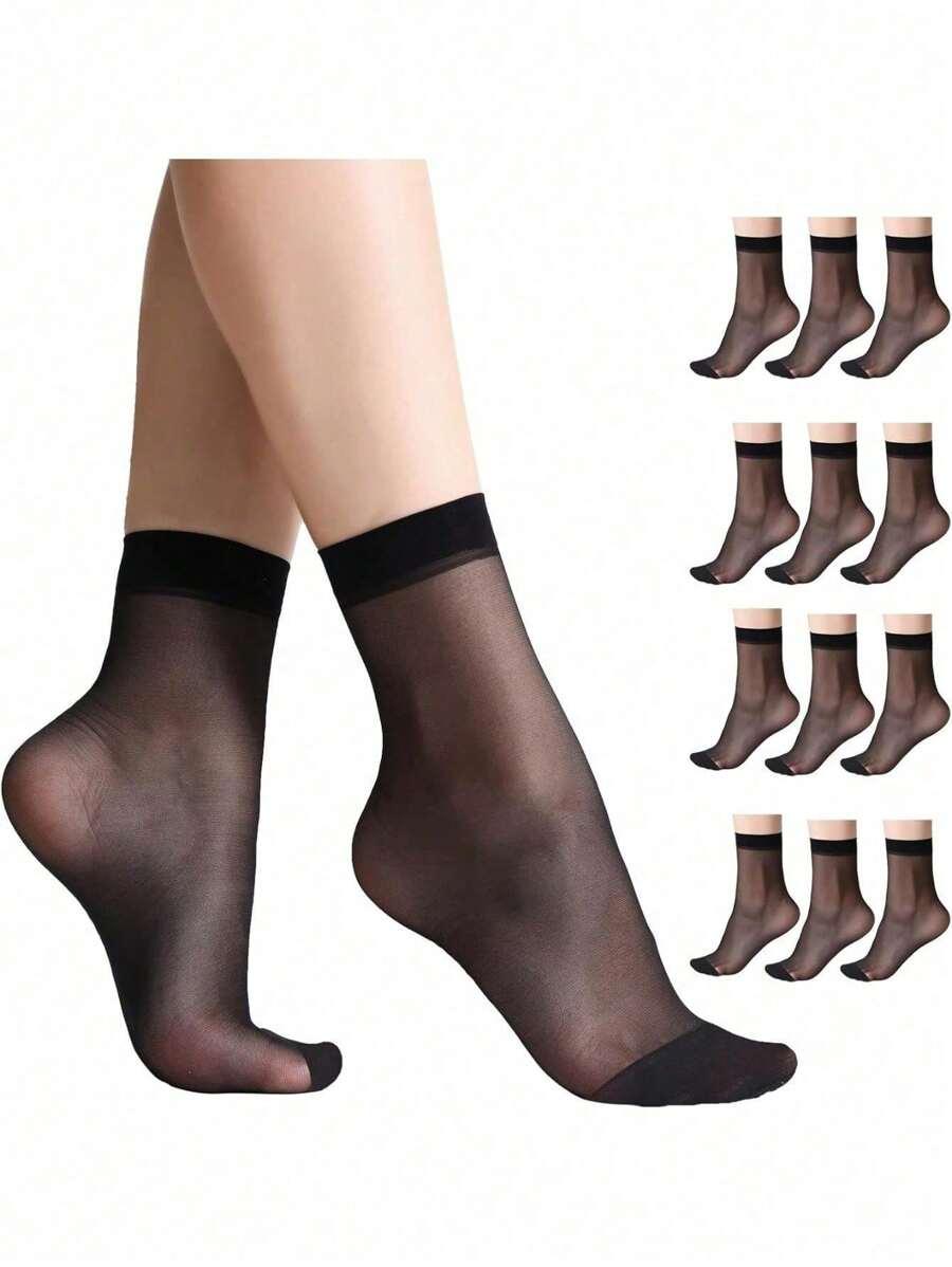 CZARNE SKARPETKI 6-PACK