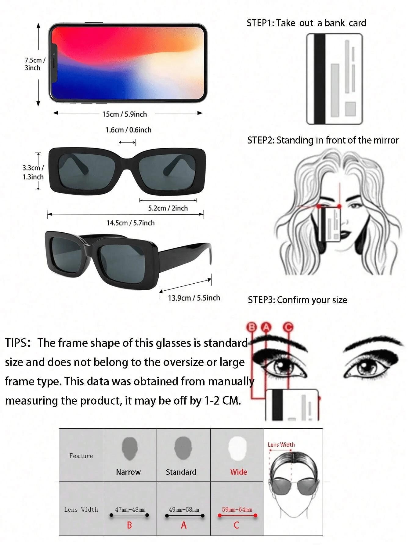 niebieskie okulary 3-pack