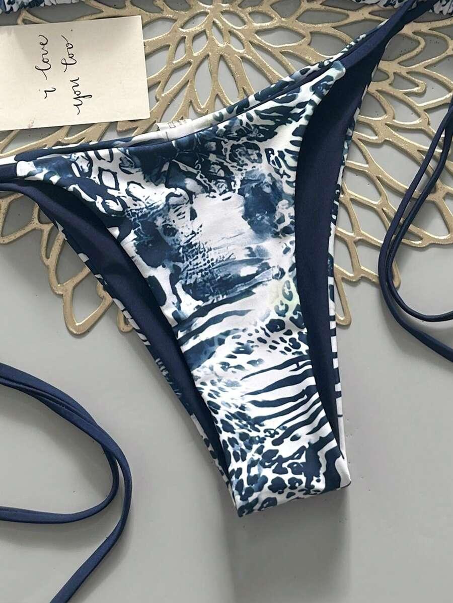 DÓŁ OD BIKINI ANIMAL PRINT