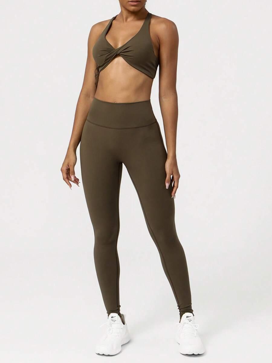 LEGGINSY SPORTOWE WYSOKI STAN