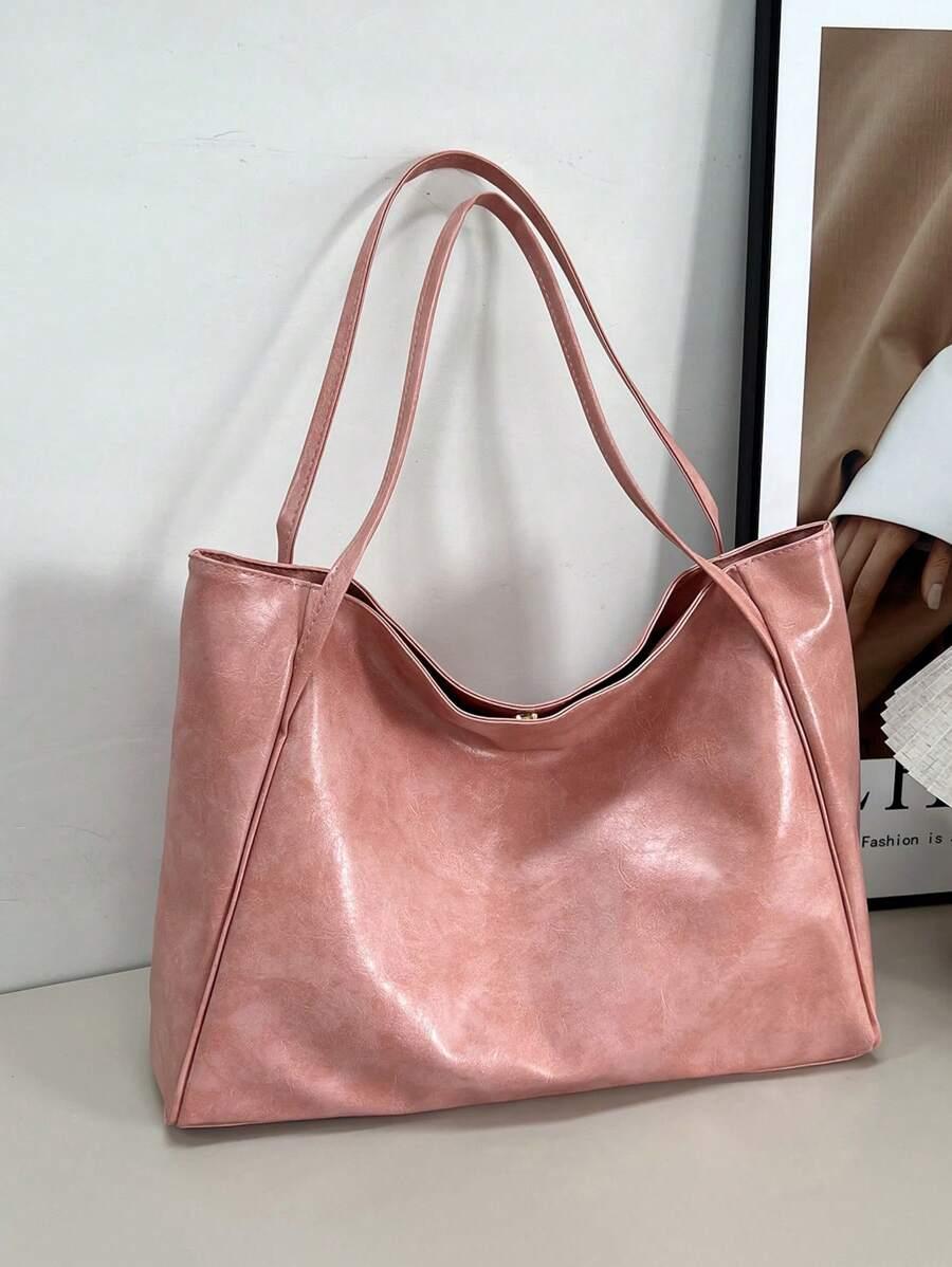 RÓŻOWA TOREBKA SHOPPER