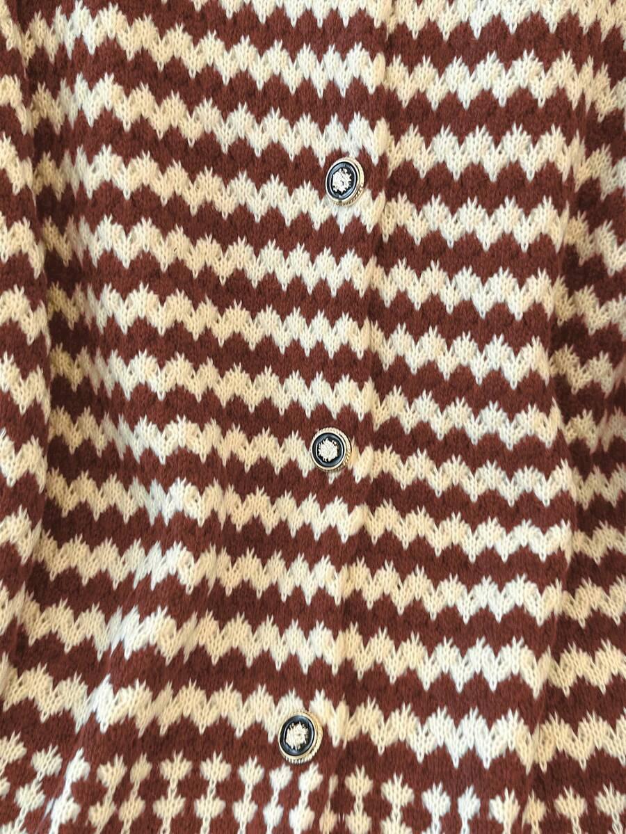 kolorowy sweter print